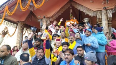 The doors of Yamunotri Dham were opened on Akshaya Tritiya, the Char Dham Yatra started