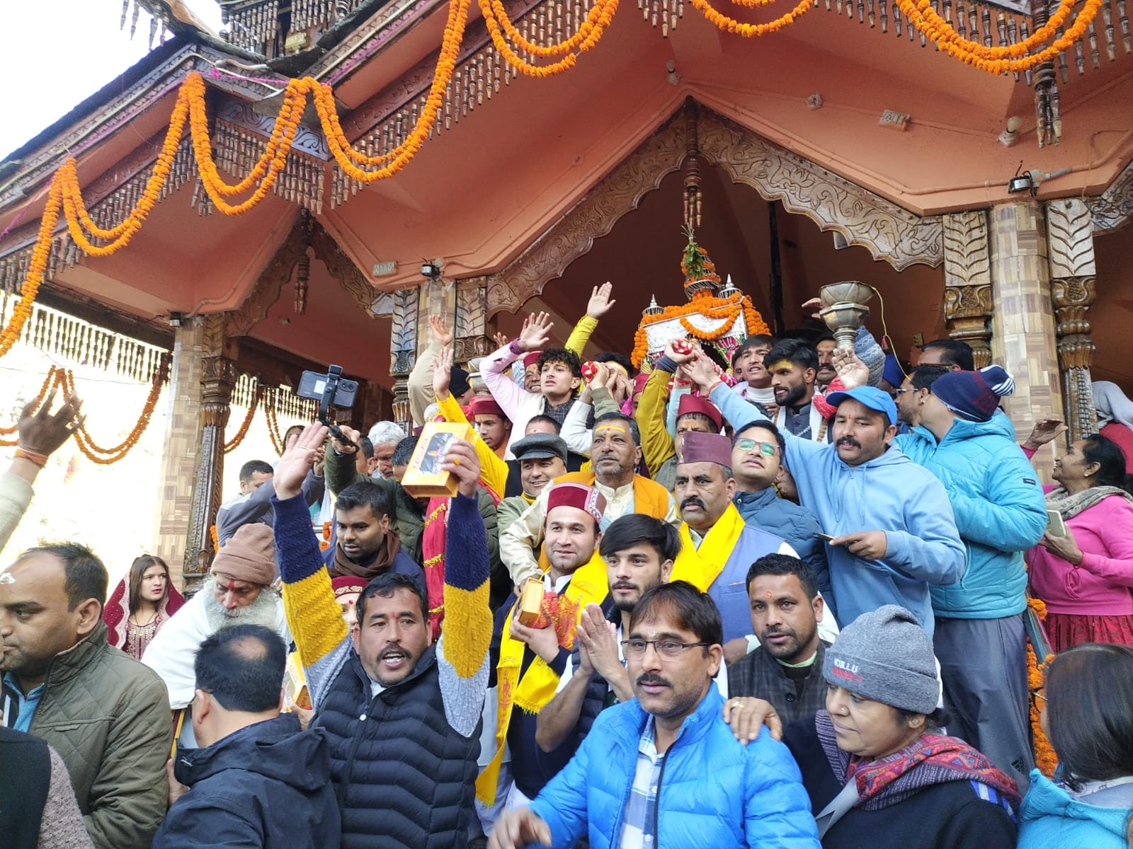 The doors of Yamunotri Dham were opened on Akshaya Tritiya, the Char Dham Yatra started