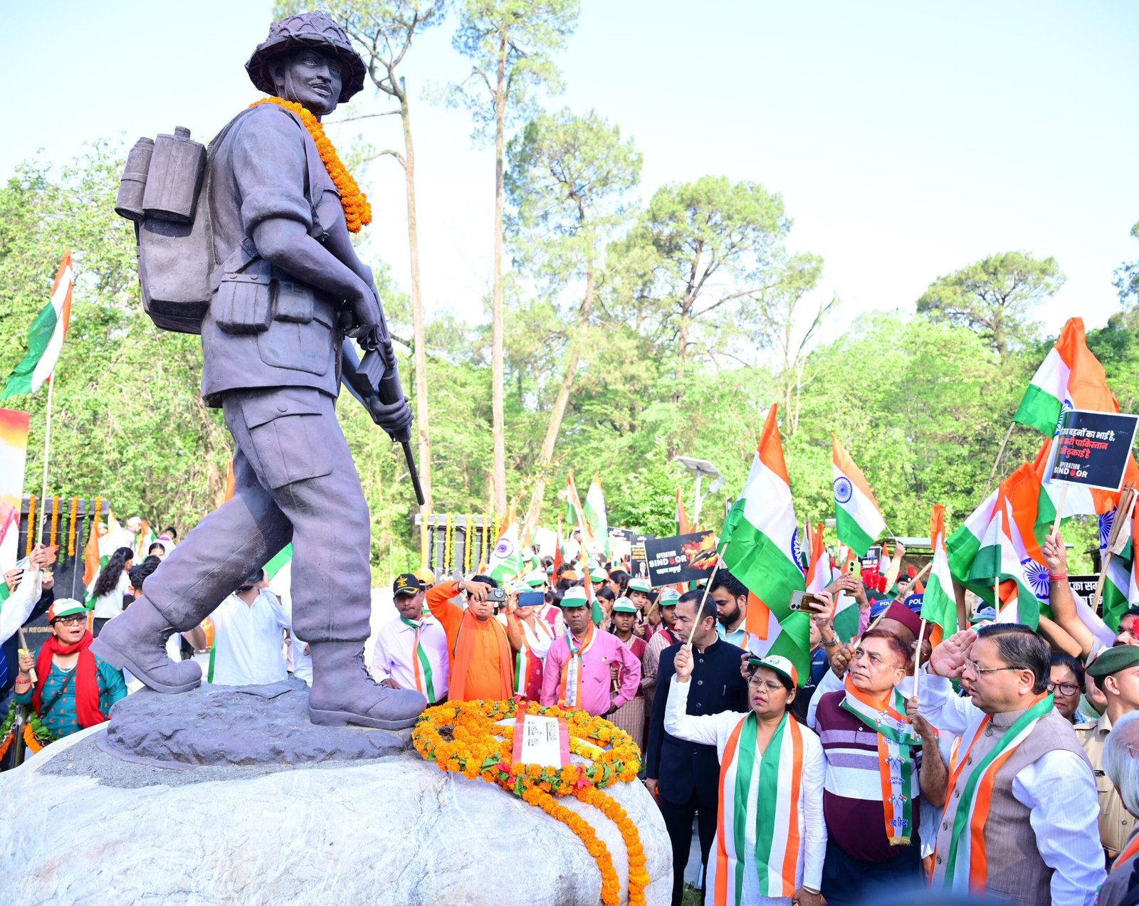 Tiranga Shaurya Samman Yatra started in Dehradun on the success of Operation Sindoor