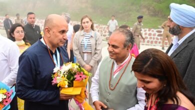 Grand preparations for International Yoga Day in Gairsain, 10 representatives from 8 countries added glory to the event