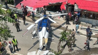 A helicopter going to Kedarnath escaped a crash, the pilot showed presence of mind in Badasu